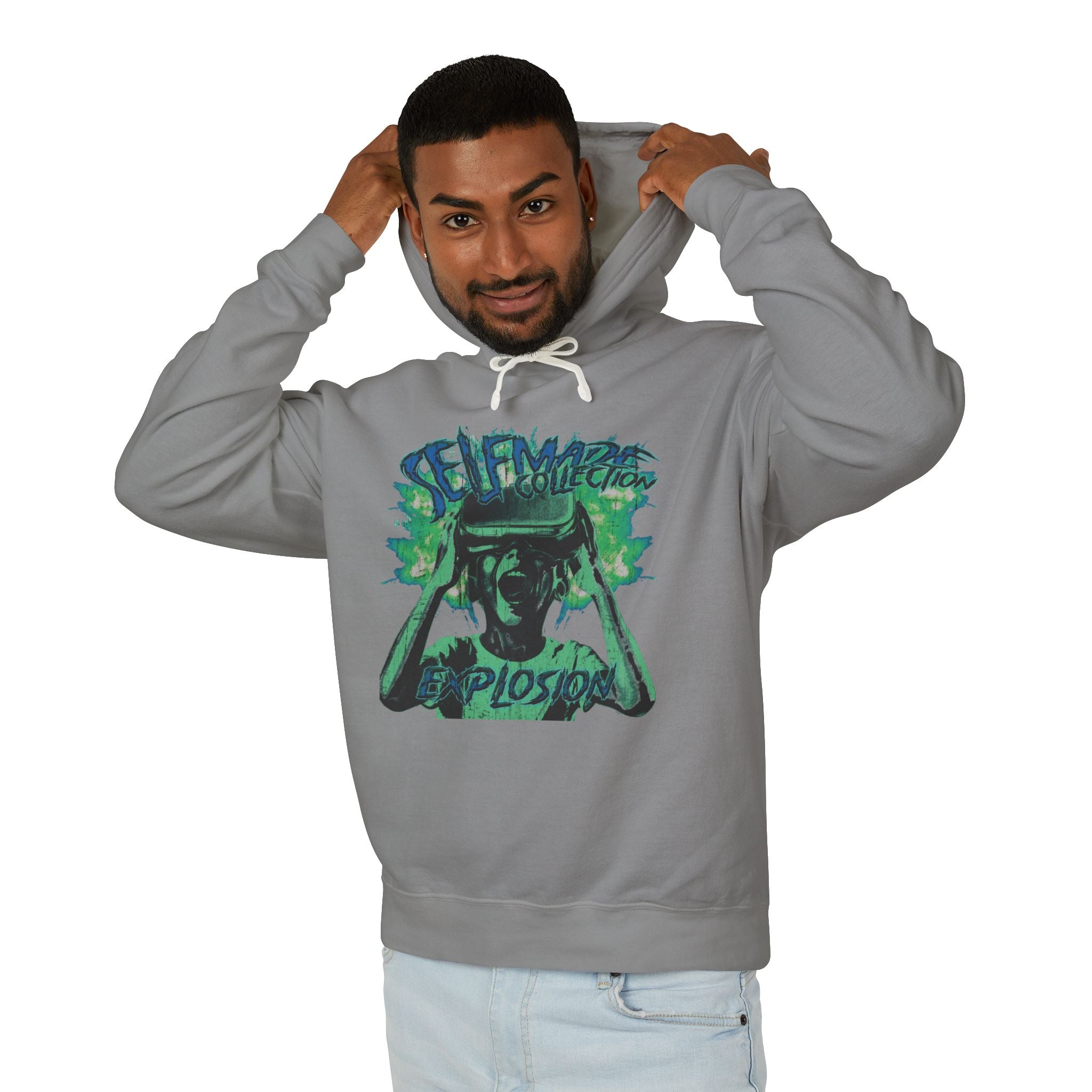 Self Made Collection Unisex Lightweight Hooded Sweatshirt