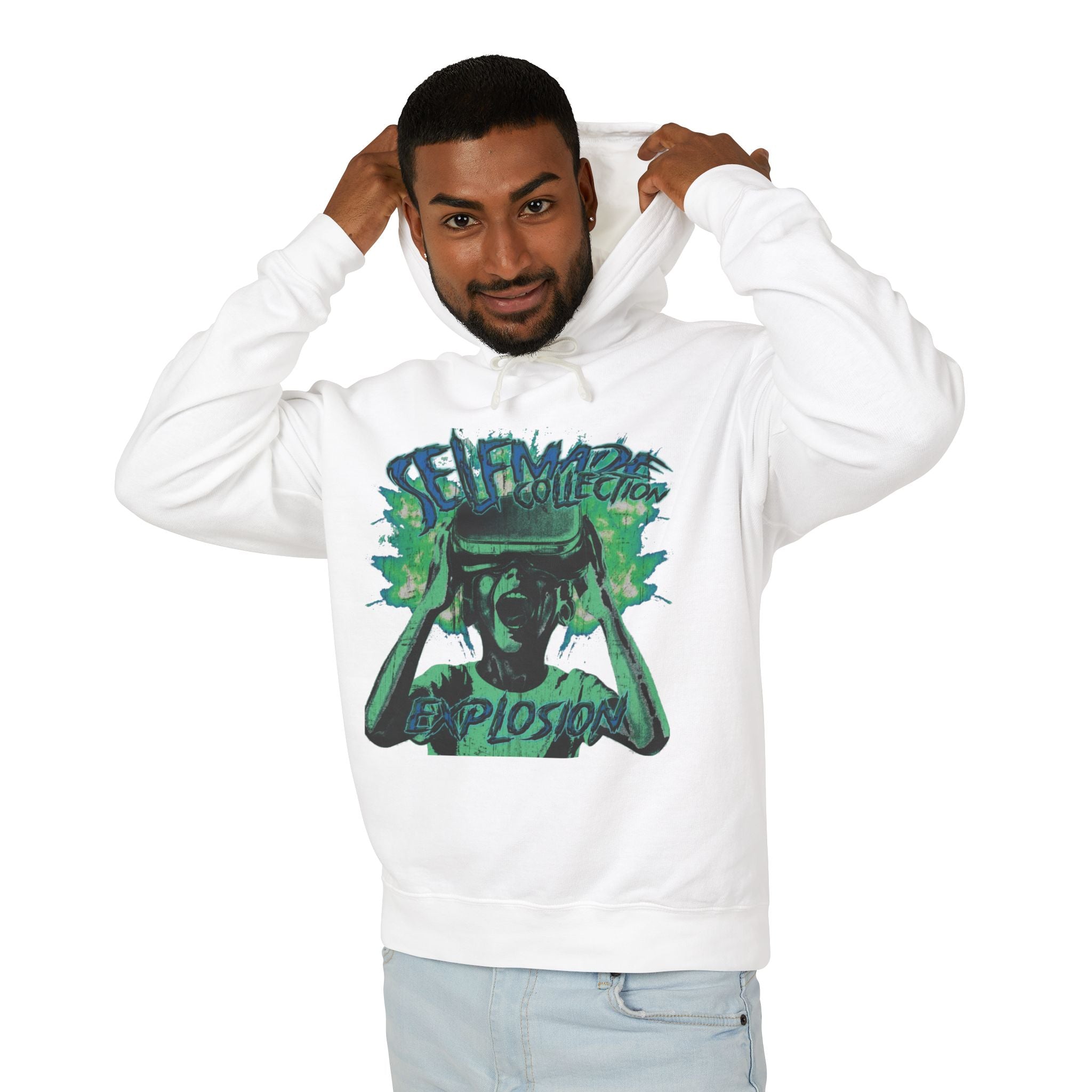 Self Made Collection Unisex Lightweight Hooded Sweatshirt