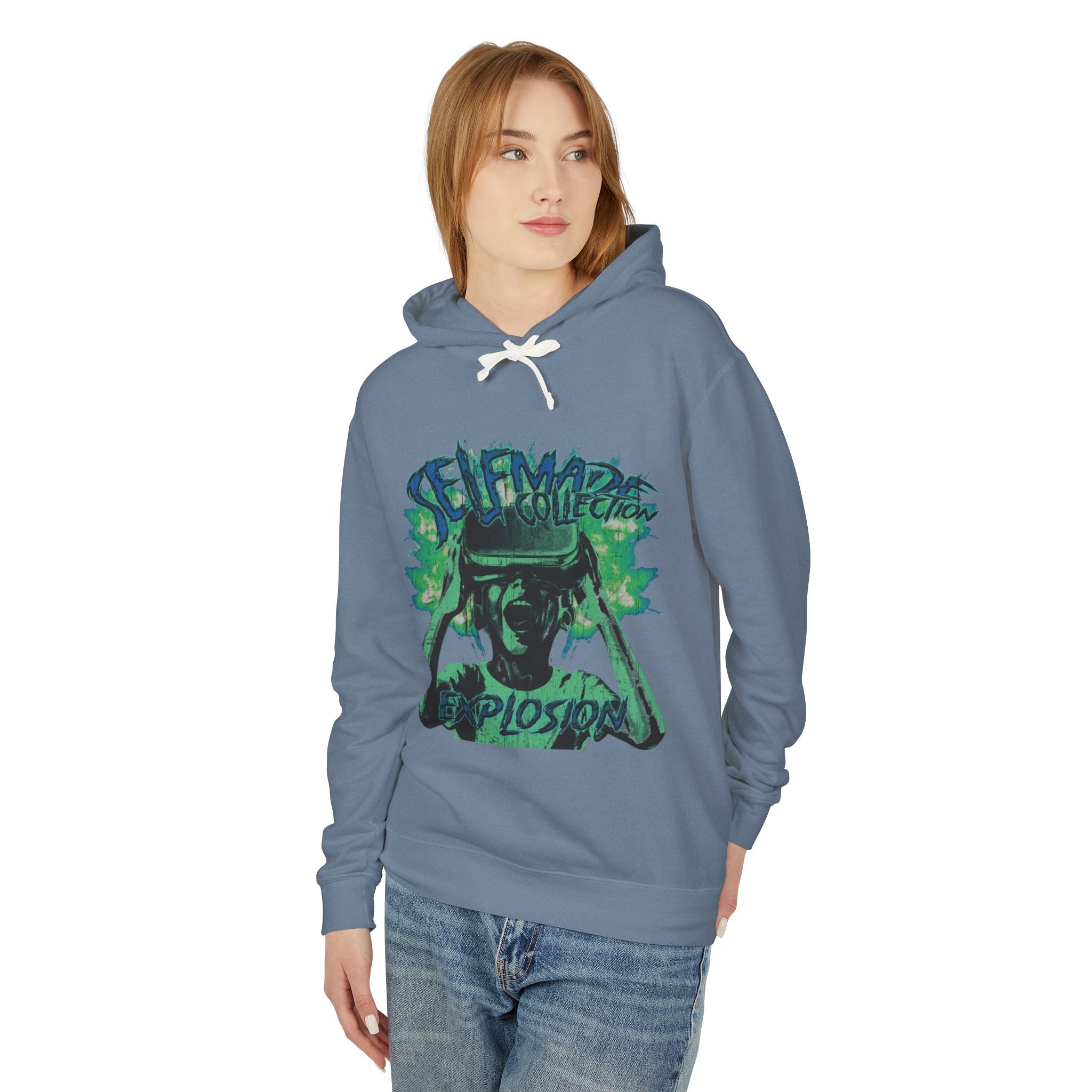 Self Made Collection Unisex Lightweight Hooded Sweatshirt