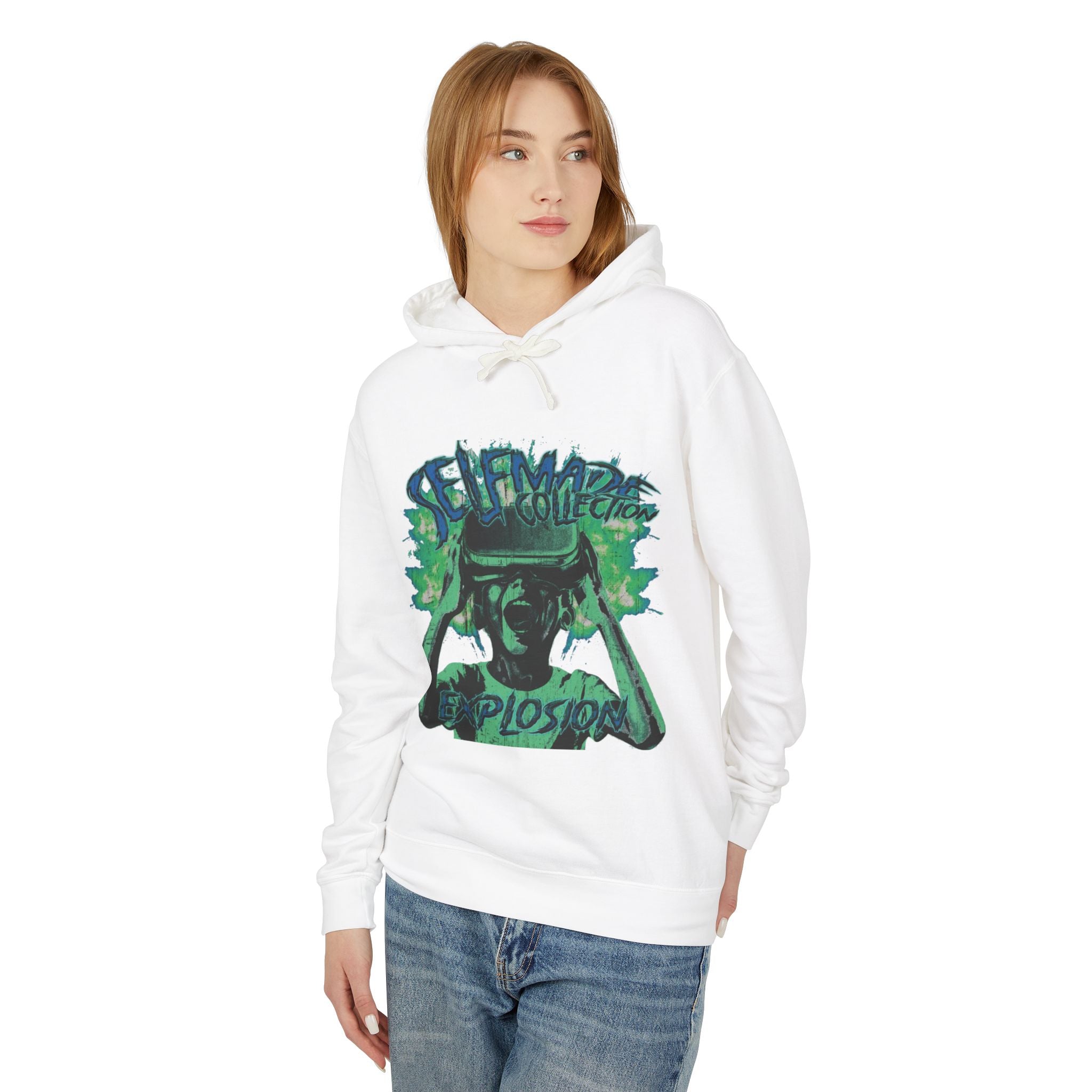 Self Made Collection Unisex Lightweight Hooded Sweatshirt