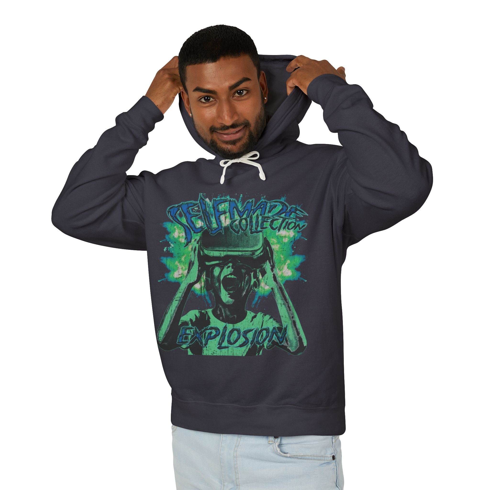 Self Made Collection Unisex Lightweight Hooded Sweatshirt